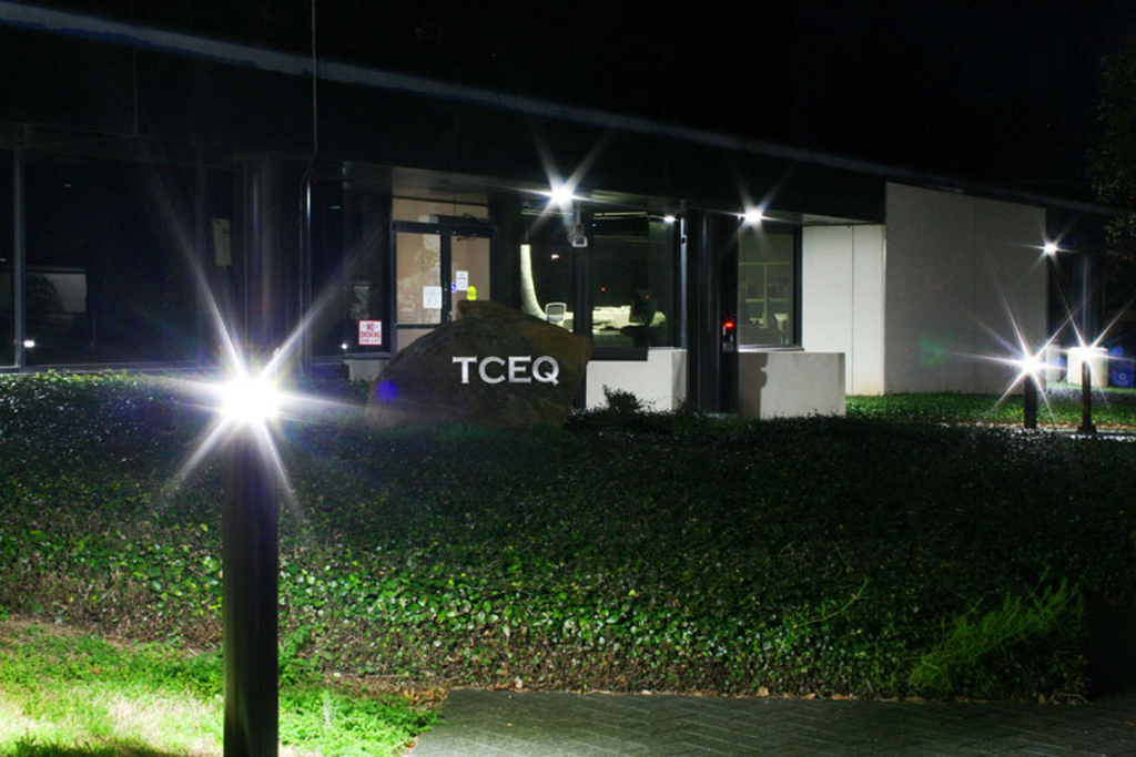 TCEQ Austin, Texas, Campus Lighting - Bollard Retrofit